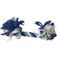 Croci σχοινί με 2 κόμπους γαλάζιο md 20cm Croci σχοινί με 2 κόμπους γαλάζιο md 20cm