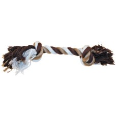 Croci σχοινί με 2 κόμπους καφέ xxl 43cm Croci σχοινί με 2 κόμπους καφέ xxl 43cm