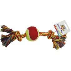 Croci βαμβακερό σχοινί με μπάλα tennis 30,5cm o6cm