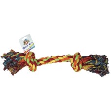 Croci σχοινί κόκκαλο με 2 κόμπους su 45cm 300gr Croci σχοινί κόκκαλο με 2 κόμπους su 45cm 300gr