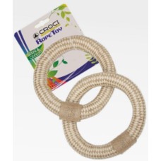 Croci σχοίνινα δαχτυλίδια eco jumbo O25x15cm 250g Croci σχοίνινα δαχτυλίδια eco jumbo O25x15cm 250g