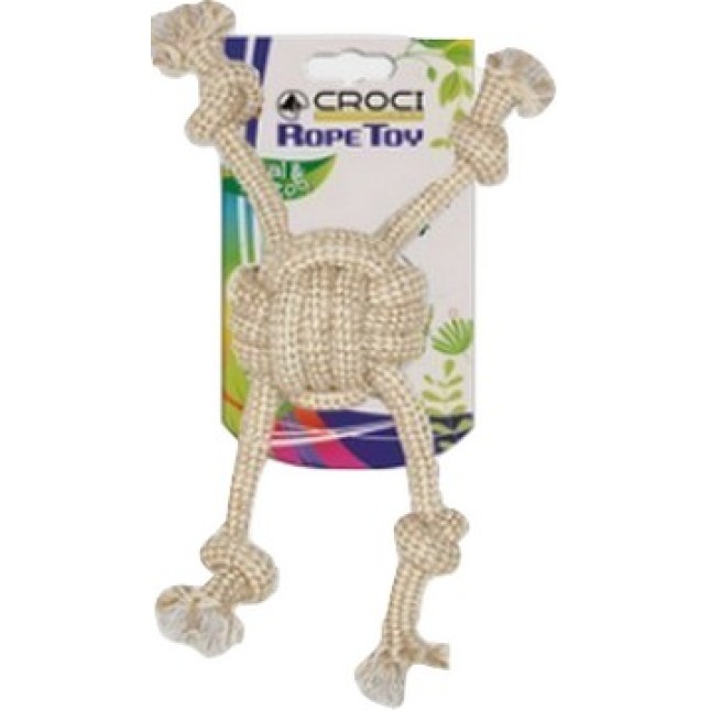 Croci σχοίνινος eco κόμπος με σχοινιά O5x30cm Croci σχοίνινος eco κόμπος με σχοινιά O5x30cm