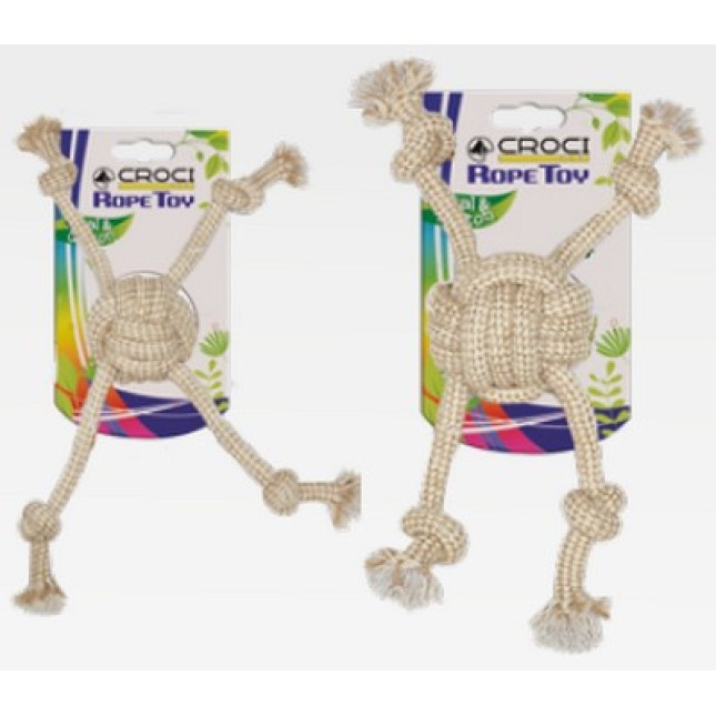 Croci σχοίνινος eco κόμπος με σχοινιά Croci σχοίνινος eco κόμπος με σχοινιά