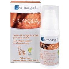 Dermoscent CICAFOLIA Κρέμα με αντισηπτικές και επουλωτικές ιδιότητες για σκύλους και γάτες 30ml Dermoscent CICAFOLIA Κρέμα με αντισηπτικές και επουλωτικές ιδιότητες για σκύλους και γάτες 30ml