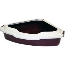 Croci γωνιακή τουαλέτα γάτας με χείλος miagolo 55X42X16cm Croci γωνιακή τουαλέτα γάτας με χείλος miagolo 55X42X16cm