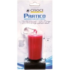 Croci θήκη για σακούλες περιττωμάτων 6,5XO4cm Croci θήκη για σακούλες περιττωμάτων 6,5XO4cm