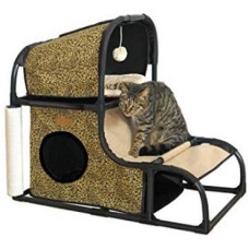 Croci ονυχοδρόμιο/σπίτι γάτας parkour leopard md 81,3X40,6X71,1cm Croci ονυχοδρόμιο/σπίτι γάτας parkour leopard md 81,3X40,6X71,1cm