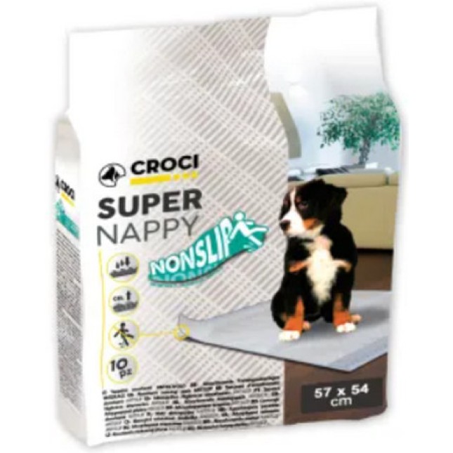 Croci Αντιολισθητική πάνα super nappy 57x54cm 10τμχ