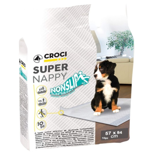 Croci Αντιολισθητική πάνα super nappy 57x84cm 10τμχ