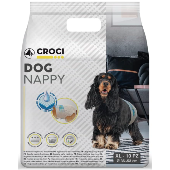 Croci πάνα βρακάκι XL 10τμχ Croci πάνα βρακάκι XL 10τμχ