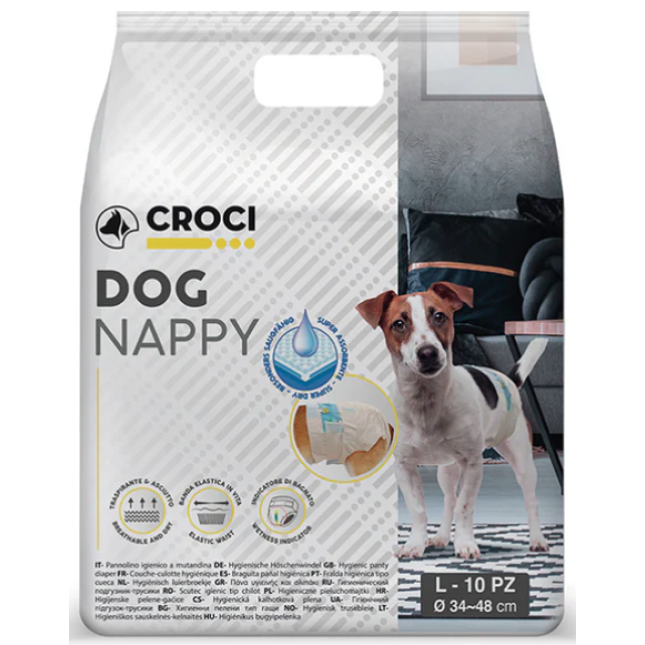 Croci πάνα βρακάκι LG 10τμχ Croci πάνα βρακάκι LG 10τμχ