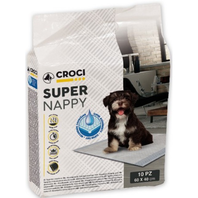 Croci Απορροφητική πάνα super nappy 60x40 10τμχ