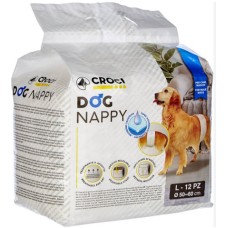 Croci πάνα για αρσενικούς σκύλους lg (50-60cm) 12τμχ Croci πάνα για αρσενικούς σκύλους lg (50-60cm) 12τμχ