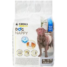 Croci πάνα για αρσενικούς σκύλους xl (60-85cm) 12τμχ Croci πάνα για αρσενικούς σκύλους xl (60-85cm) 12τμχ