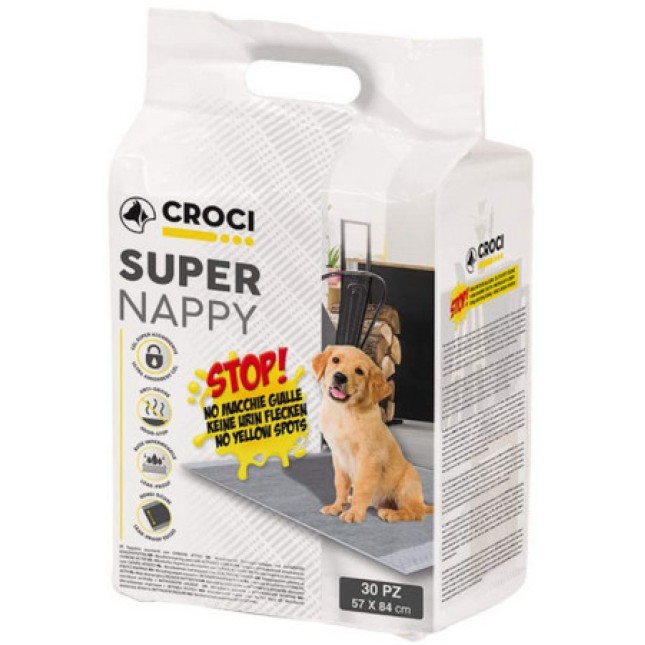 Croci πάνα με ενεργό άνθρακα 84x57cm 30τμχ Croci πάνα με ενεργό άνθρακα 84x57cm 30τμχ