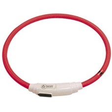 Croci κολάρο γάτας με  led usb κόκκινο 40cm