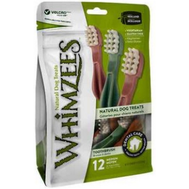 Whimzees οδοντόβουρτσες star medium σακουλάκι 12 τεμαχίων Whimzees οδοντόβουρτσες star medium σακουλάκι 12 τεμαχίων