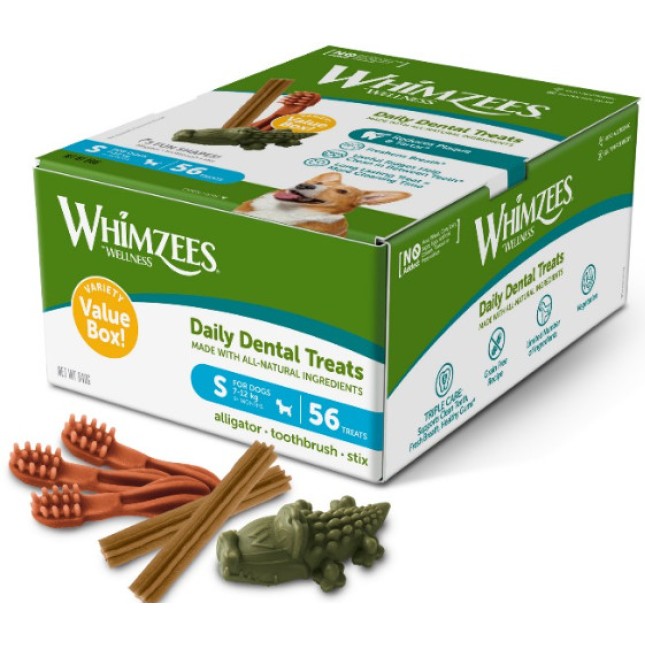 Whimzees variety box small κουτί 56 τεμαχίων