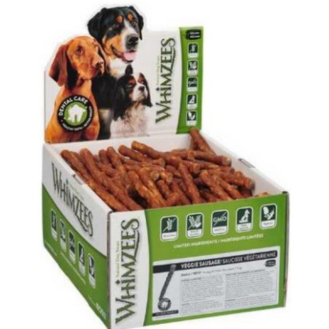 Whimzees veggie λουκάνικο small 1 τεμάχιο Whimzees veggie λουκάνικο small 1 τεμάχιο