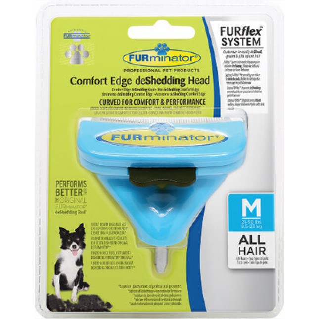 Furminator furflex κεφαλή βούρτσας για σκύλους medium