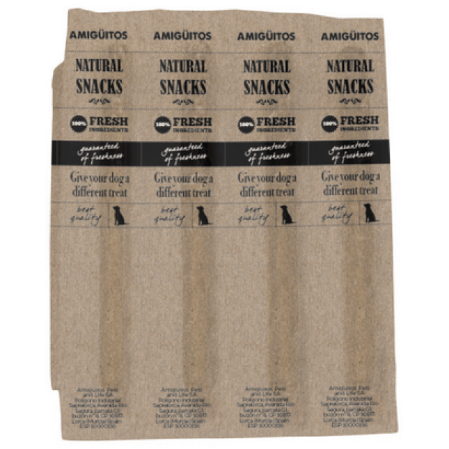 Amiguitos semi-moist stick ψάρι 80gr