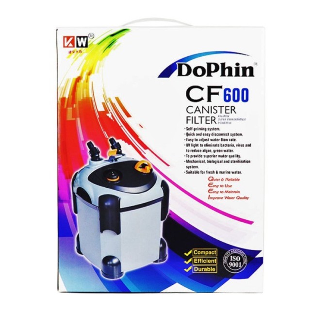 Dophin εξωτερικό φίλτρο 650lt/h με UV