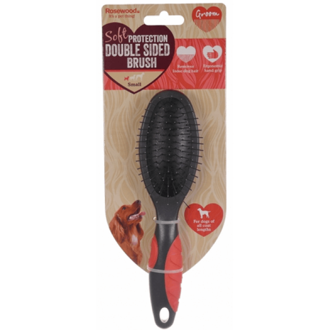 Rosewood βούρτσα Double sided brush medium Rosewood βούρτσα Double sided brush medium