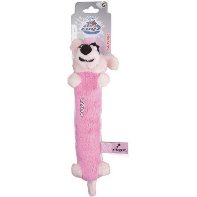 Rogz παιχνίδι για κουτάβια Clones Sausage pink medium Rogz παιχνίδι για κουτάβια Clones Sausage pink medium