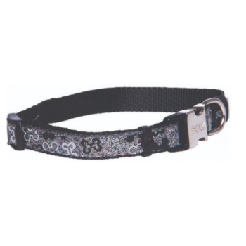 Rogz περιλαίμιο Lapz Trendy black small 19?30cm Rogz περιλαίμιο Lapz Trendy black small 19?30cm