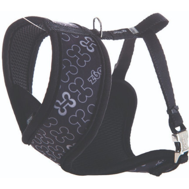 Rogz υφασμάτινο σαμαράκι Lapz Trendy μαύρο X?Small 27?34cm Rogz υφασμάτινο σαμαράκι Lapz Trendy μαύρο X?Small 27?34cm