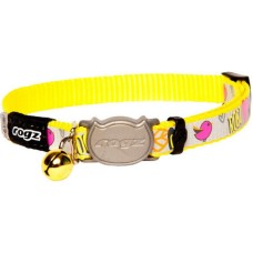 Rogz catz περιλαίμιο γάτας Reflecto κίτρινο fish small 11mm Rogz catz περιλαίμιο γάτας Reflecto κίτρινο fish small 11mm