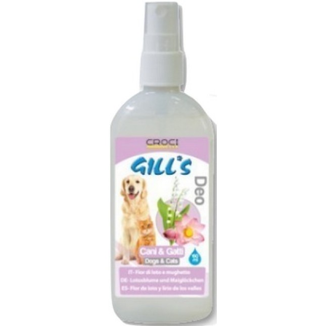 Croci Gill's αποσμητικό με άρωμα λωτού και κρίνου 150ml Croci Gill's αποσμητικό με άρωμα λωτού και κρίνου 150ml