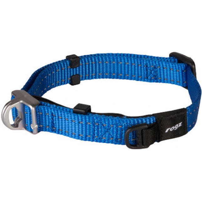 Rogz περιλαίμιο Utility Safety collar μπλε medium 27?39cm Rogz περιλαίμιο Utility Safety collar μπλε medium 27?39cm