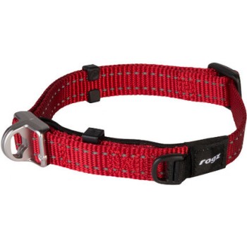 Rogz περιλαίμιο Utility Safety collar κόκκινο medium 27?39cm Rogz περιλαίμιο Utility Safety collar κόκκινο medium 27?39cm