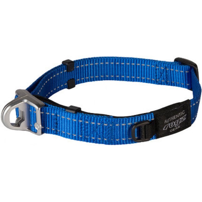 Rogz περιλαίμιο Utility Safety collar μπλε large 33?48cm Rogz περιλαίμιο Utility Safety collar μπλε large 33?48cm