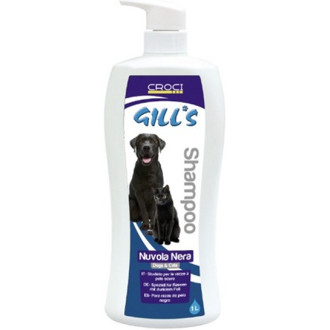 Croci Gill's σαμπουάν για μαύρο τρίχωμα 1000ml Croci Gill's σαμπουάν για μαύρο τρίχωμα 1000ml