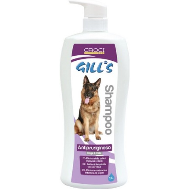 Croci Gill's σαμπουάν κατά του κνησμού 1000ml Croci Gill's σαμπουάν κατά του κνησμού 1000ml