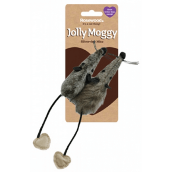 Rosewood jolly moggy παιχνίδι Silverline mice 2τμχ