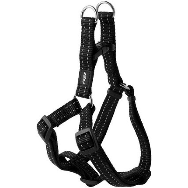 Rogz dogz σαμαράκι Utility Step-in Harness Reflective μαύρο M 42x61cm Rogz dogz σαμαράκι Utility Step-in Harness Reflective μαύρο M 42x61cm