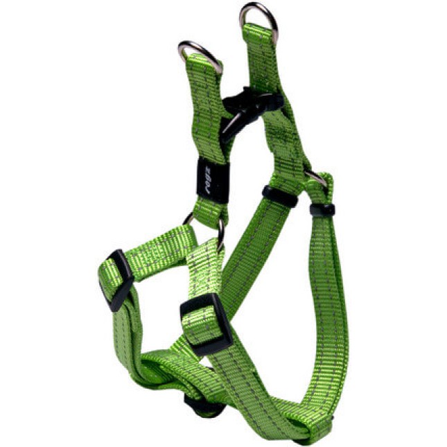 Rogz dogz σαμαράκι Utility Step-in Harness Reflective πράσινο M 42x61cm Rogz dogz σαμαράκι Utility Step-in Harness Reflective πράσινο M 42x61cm