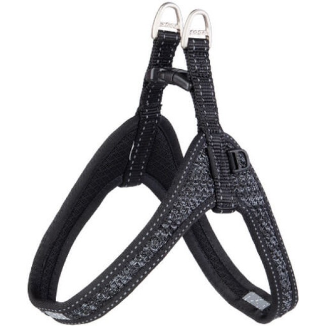 Rogz dogz σαμαράκι σκύλου Utility fast- fit harness μαύρο Small 41cm Rogz dogz σαμαράκι σκύλου Utility fast- fit harness μαύρο Small 41cm
