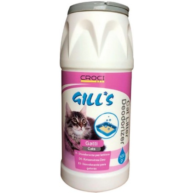 Croci Gill's αρωματικό άμμου γάτας 500g Croci Gill's αρωματικό άμμου γάτας 500g