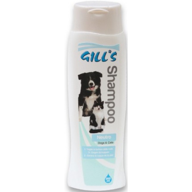 Croci Gill's ουδέτερο σαμπουάν για σκύλους & γάτες 200ml Croci Gill's ουδέτερο σαμπουάν για σκύλους & γάτες 200ml