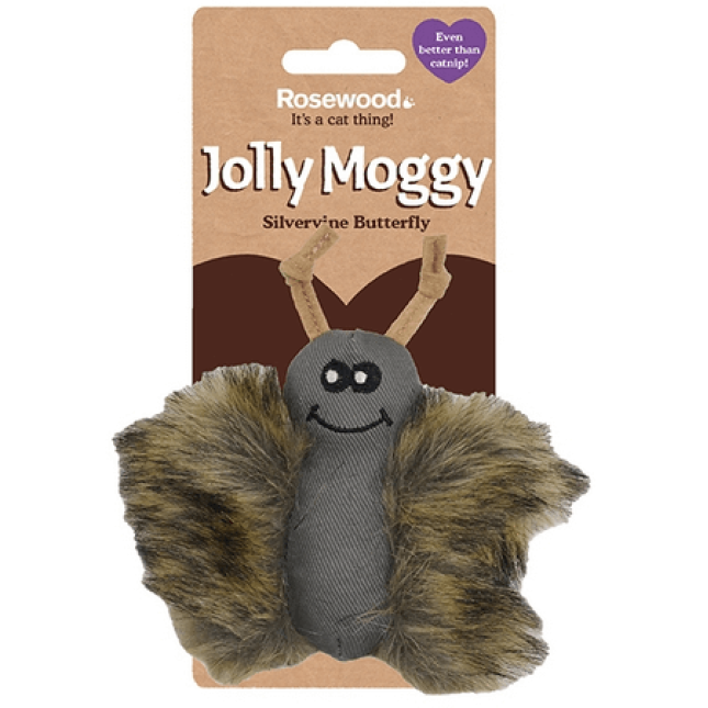 Rosewood jolly moggy παιχνίδι Silvervine butterfly Rosewood jolly moggy παιχνίδι Silvervine butterfly