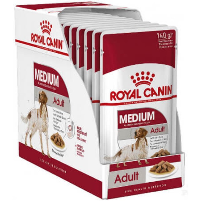 Royal Canin πλ.τροφή Size Health Nutrition Wet medium adult   για ενήλικες σκύλους μεσαίου μεγέθους