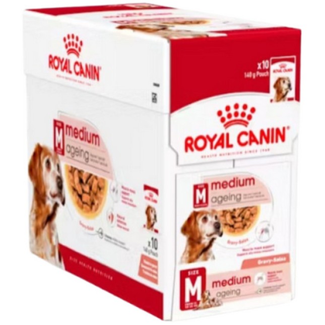 Royal Canin Πλήρης τροφή για ηλικιωμένους σκύλους μεσαίου μεγέθους από 11 έως 25kg άνω των 7 ετών Royal Canin Πλήρης τροφή για ηλικιωμένους σκύλους μεσαίου μεγέθους από 11 έως 25kg άνω των 7 ετών