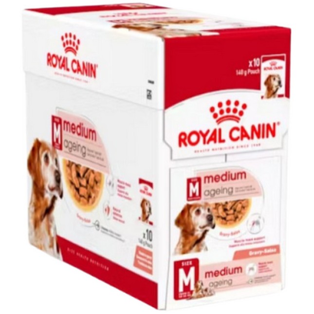 Royal Canin Size Health Nutrition Wet medium ageing για σκύλους μεσαίου μεγέθους άνω των 10 ετών