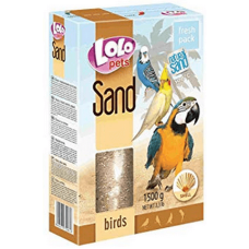 Lolo pets άμμος πτηνών με όστρακα 1500gr
