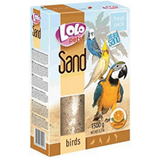 Lolo pets άμμος πτηνών με πορτοκάλι 1500gr