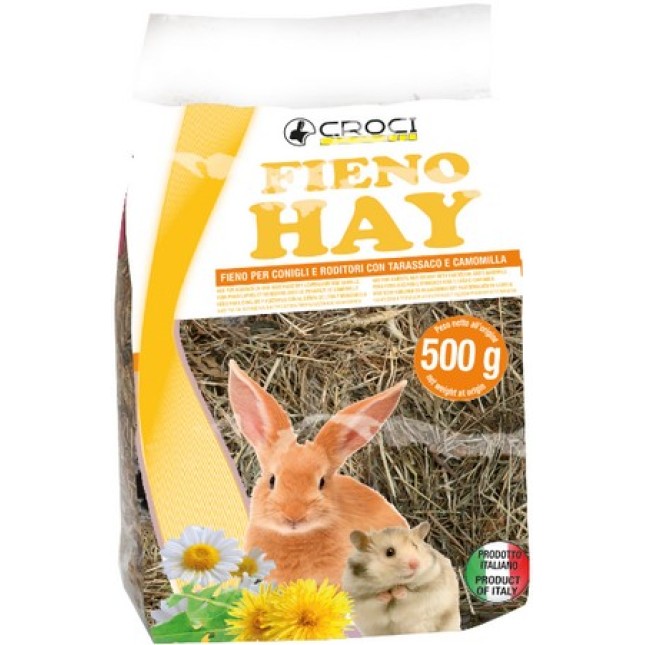 Croci χόρτο με ταραξάκο και χαμομήλι 500gr Croci χόρτο με ταραξάκο και χαμομήλι 500gr